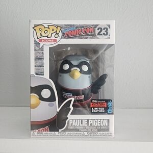 New In Box- Funko Pop! Icons Paulie Pigeon- New York Comic Con Exclusive- #23